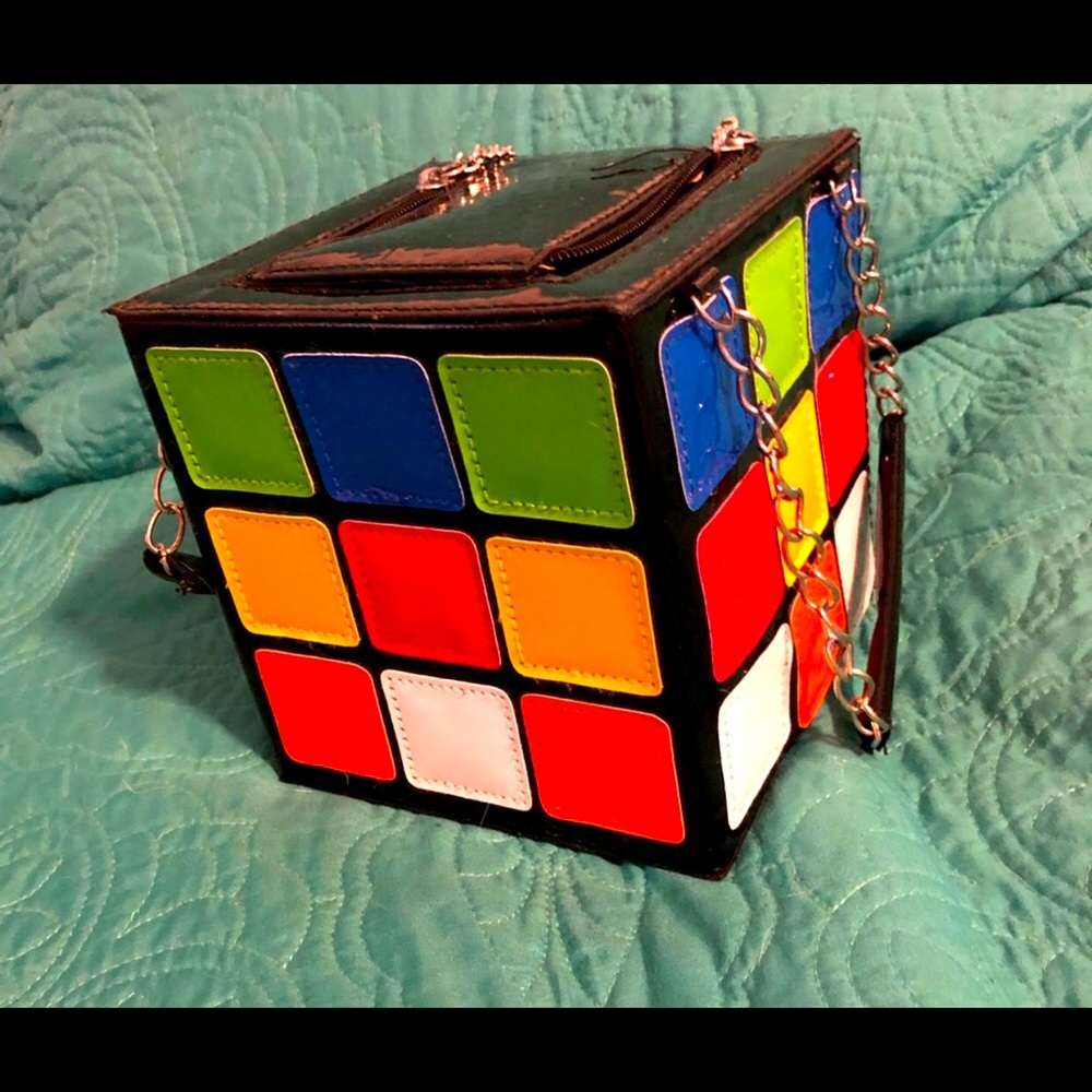 Rubik’s Cube Purse